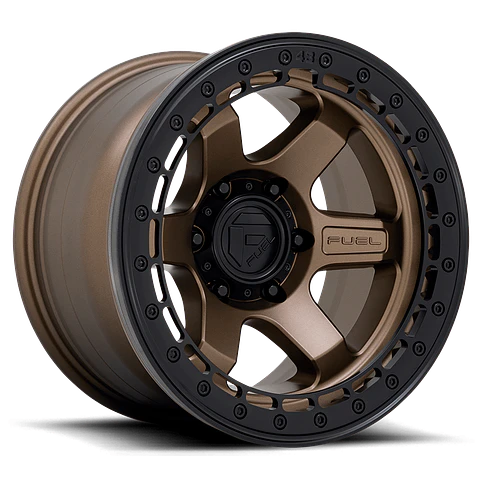 Juego de 4 llantas Fuel BLOCK 17X9 6X135 ET-12 MATTE BRONZE BLACK LIP