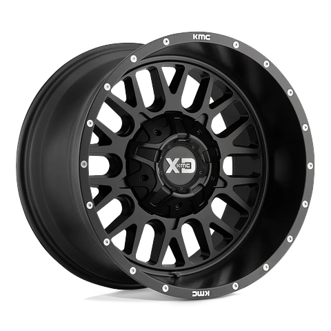 Juego de 4 llantas XD XD842 SNARE 20X9 6X135/6X139.7 ET+0 SATIN BLACK