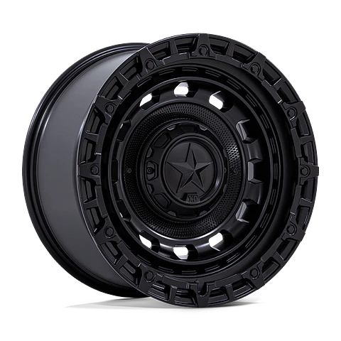 Juego de 4 llantas XD XD869 R.O.F. 20X9 8X165.1 ET+1 MATTE BLACK