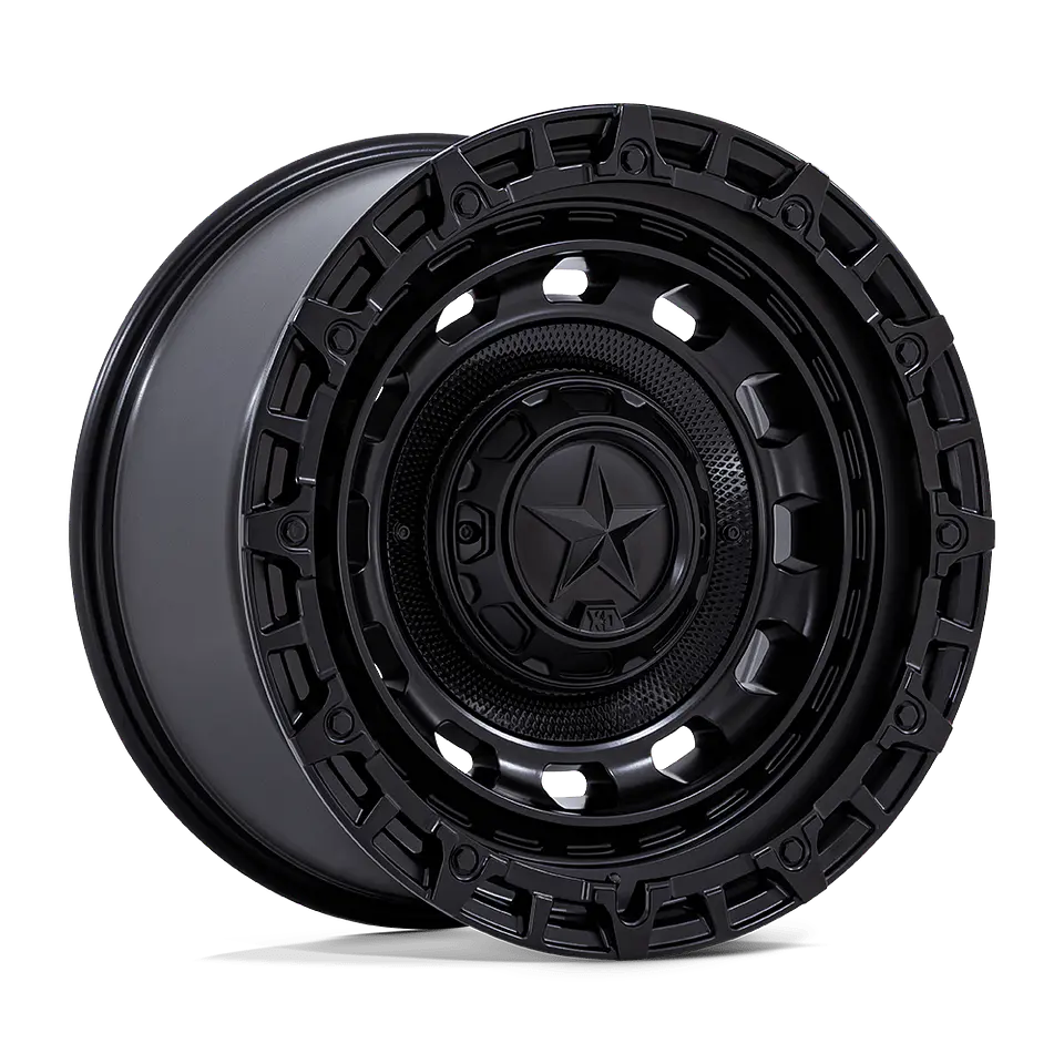 Juego de 4 llantas XD XD869 R.O.F. 20X9 8X165.1 ET+1 MATTE BLACK 1