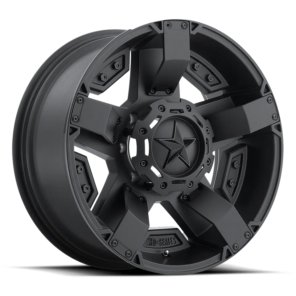 Juego de 4 llantas XD XD811 ROCKSTAR II 20X9 6X135/6X139.7 ET+0 MATTE BLACK 1