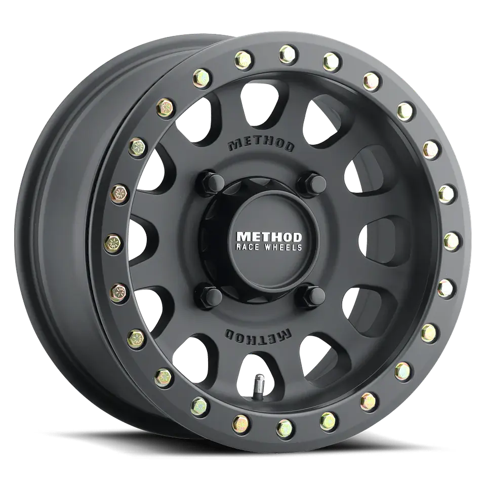 Juego de 4 llantas Method MR401 15x7 4x136 ET +13 Matte Black 1