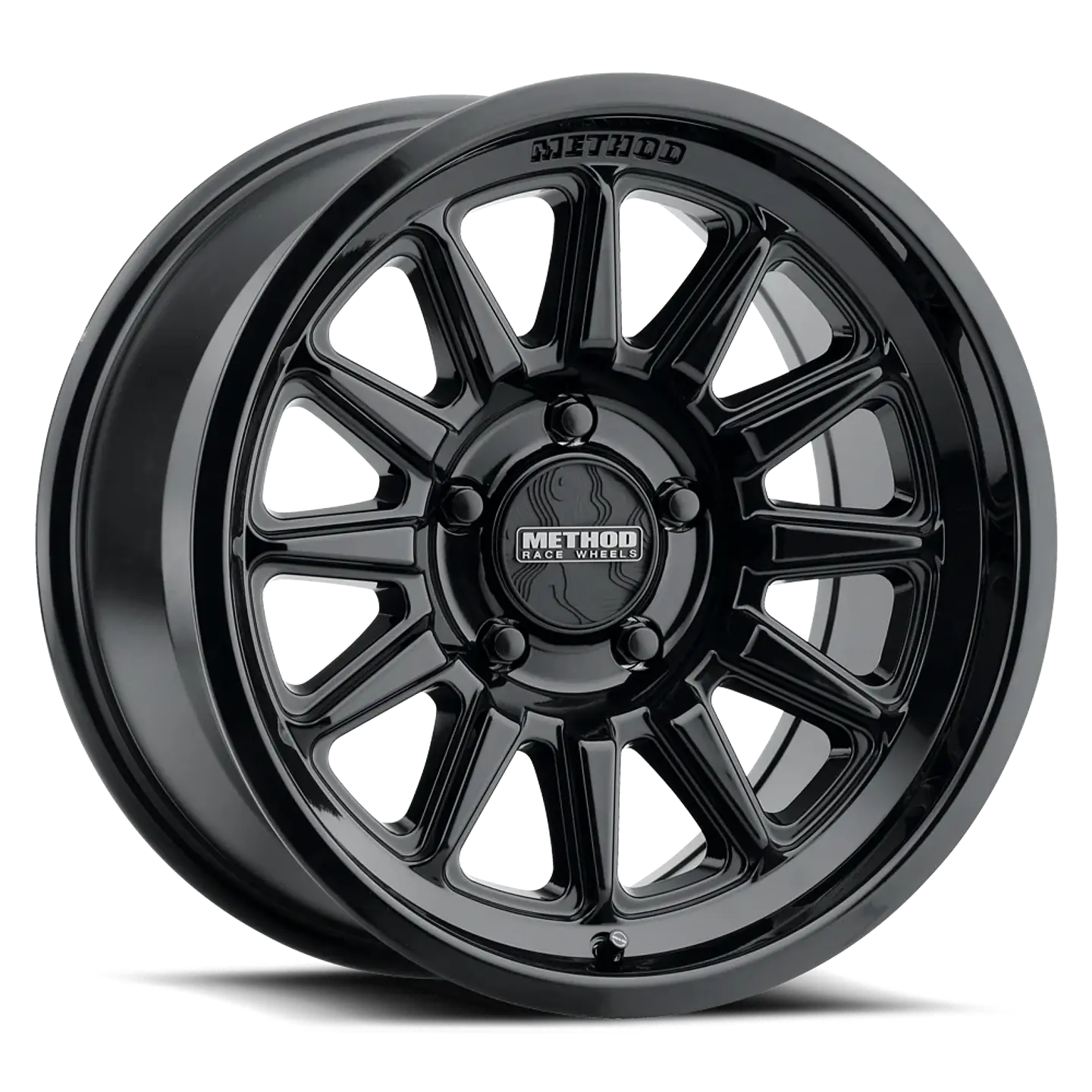 Juego de 4 llantas Method MR323 17x9 5x127 ET -38 Gloss Black 1