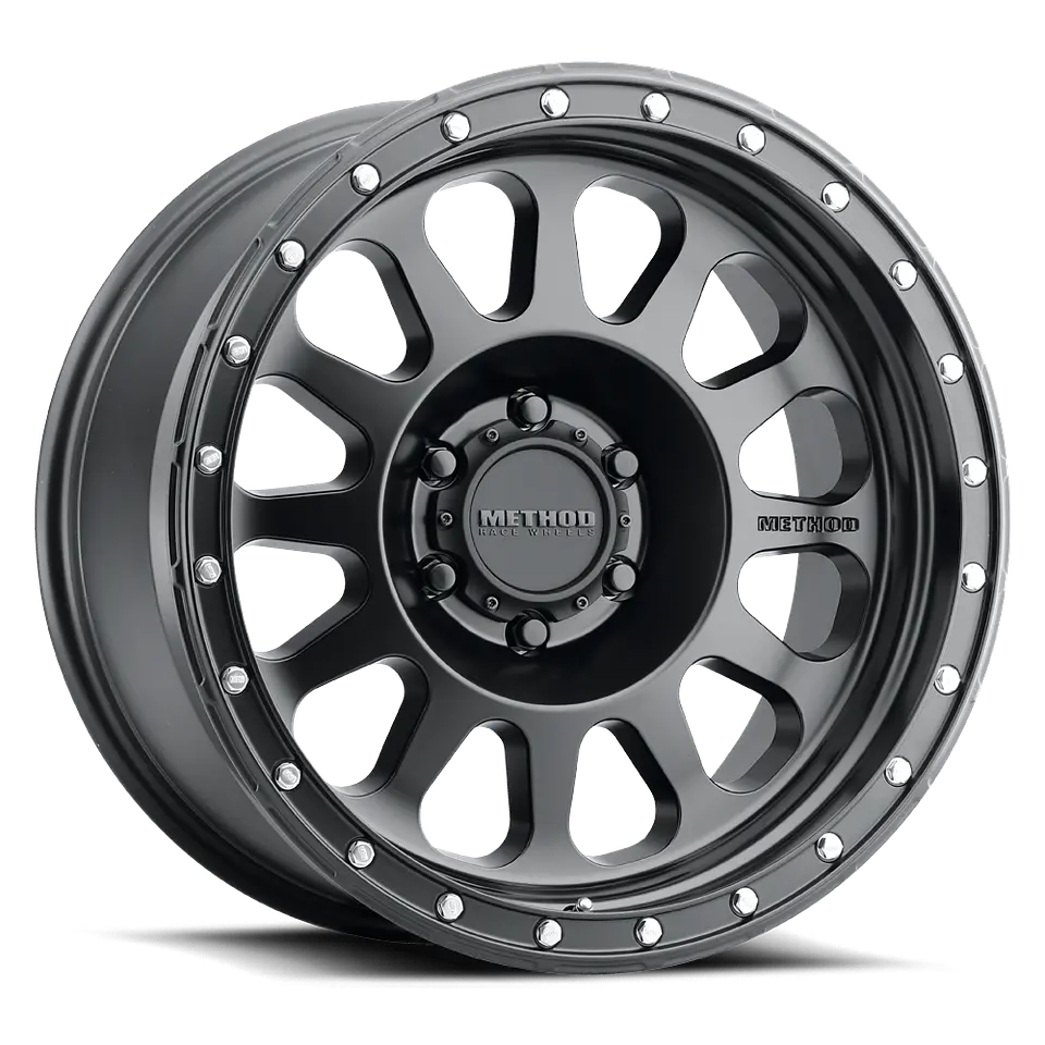 Juego de 4 llantas Method MR315 20x9 6x135 ET 18 Matte Black 1