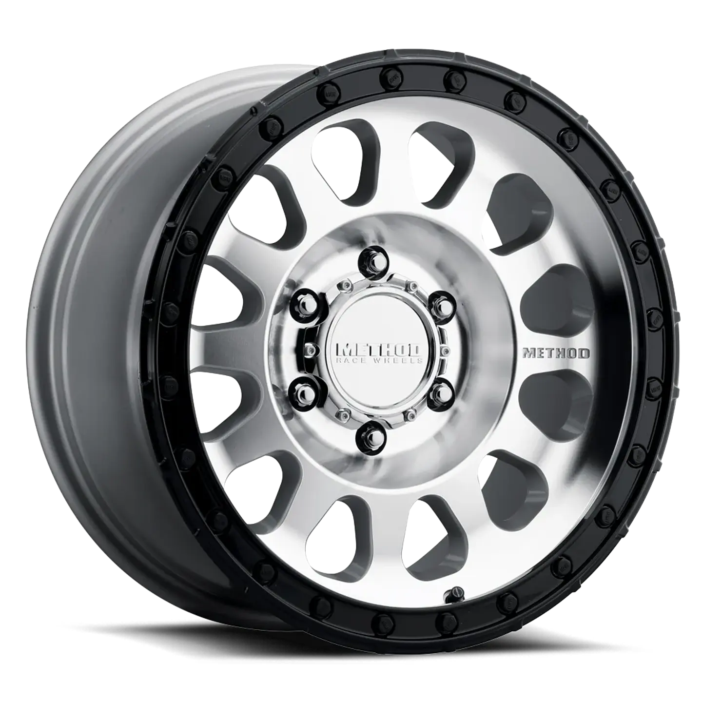 Juego de 4 llantas Method MR315 17x8.5 6x135 ET 00 Machined & Black Lip 1