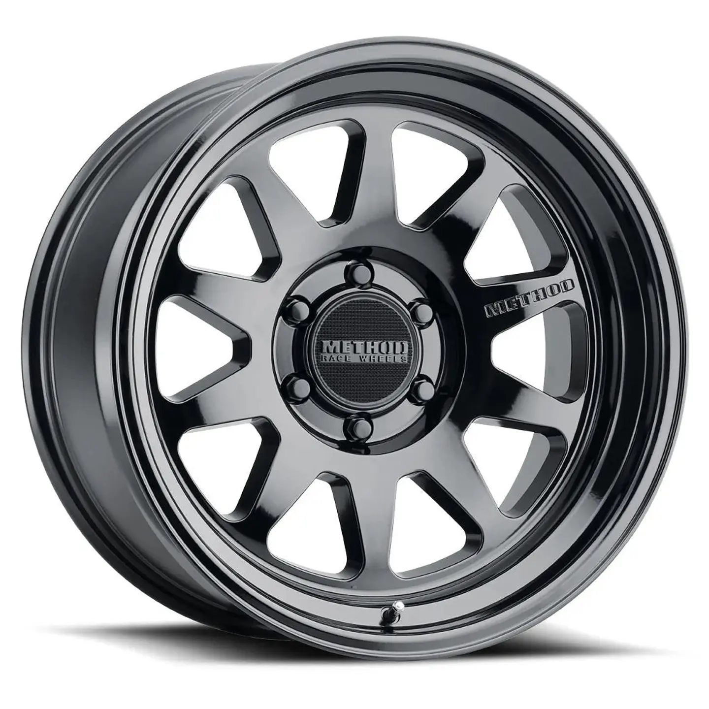 Juego de 4 llantas Method MR316 20x10 6x139.7 ET -18 Gloss Black 1