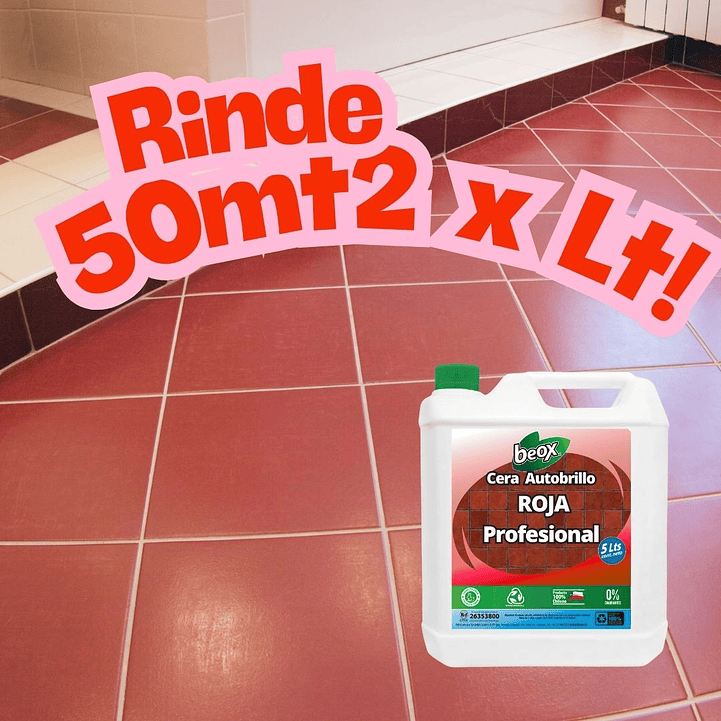 Cera Roja Profesional Beox® 5 Lts 2