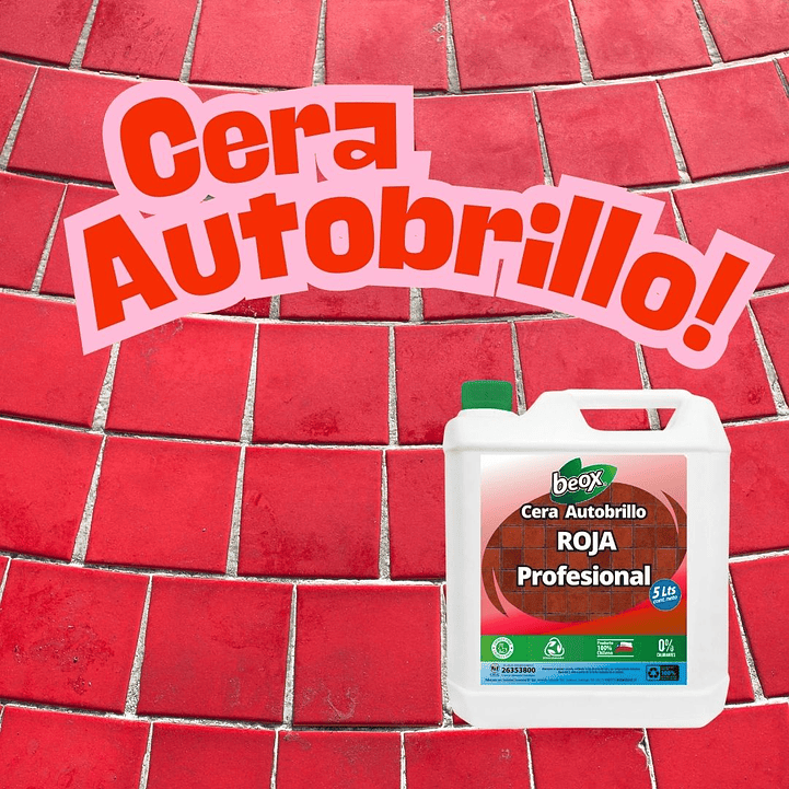 Cera Roja Profesional Beox® 5 Lts 3