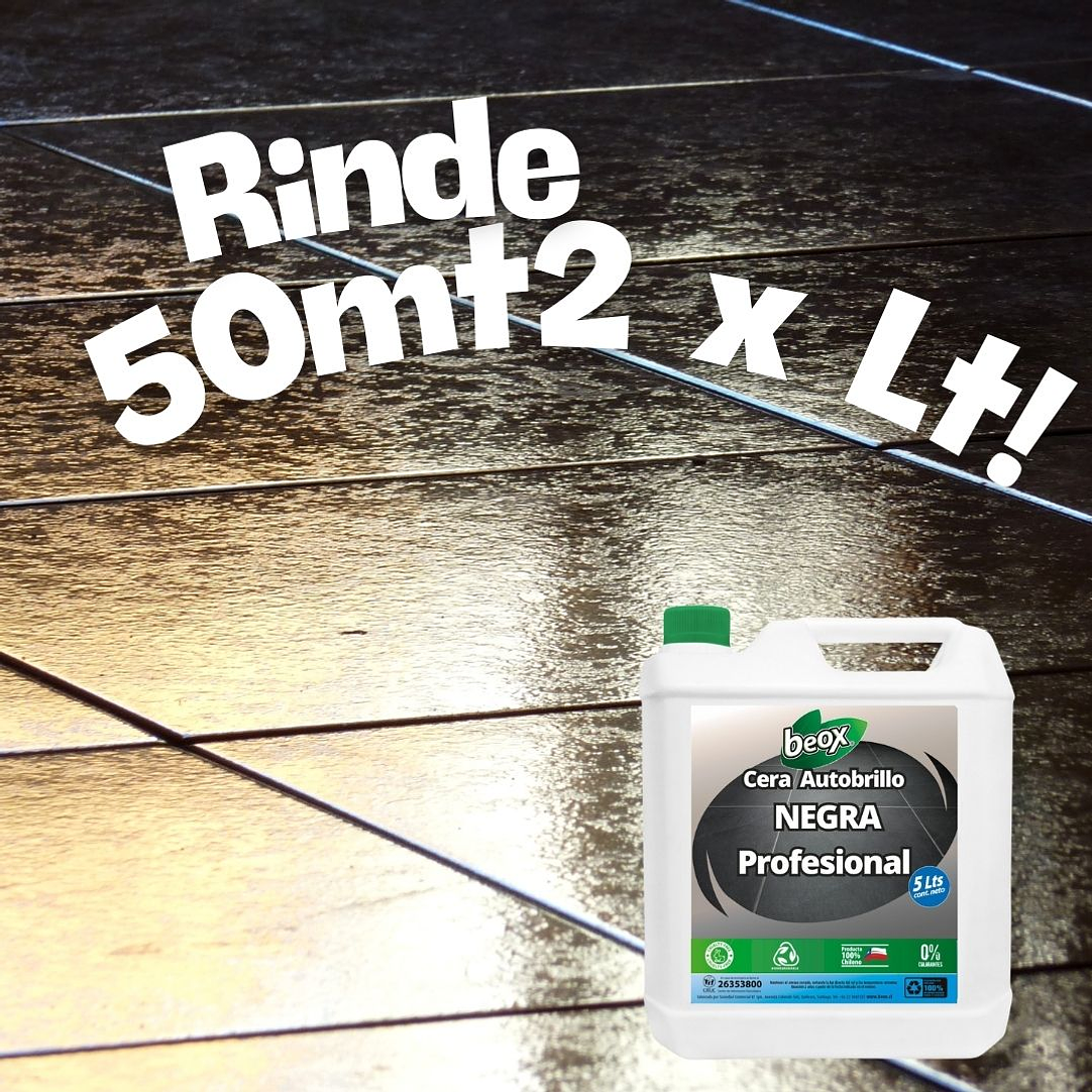 Cera Negra Profesional Beox® 5 Lts 3