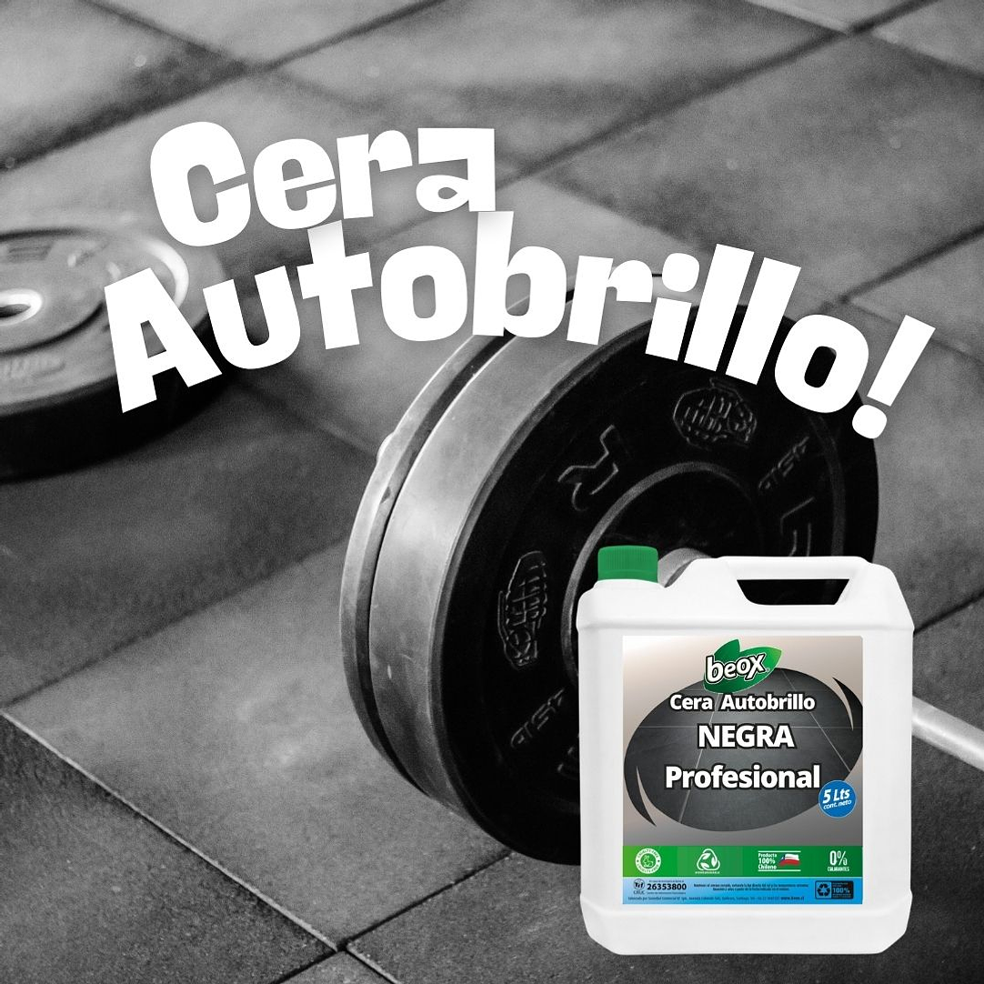 Cera Negra Profesional Beox® 5 Lts 2