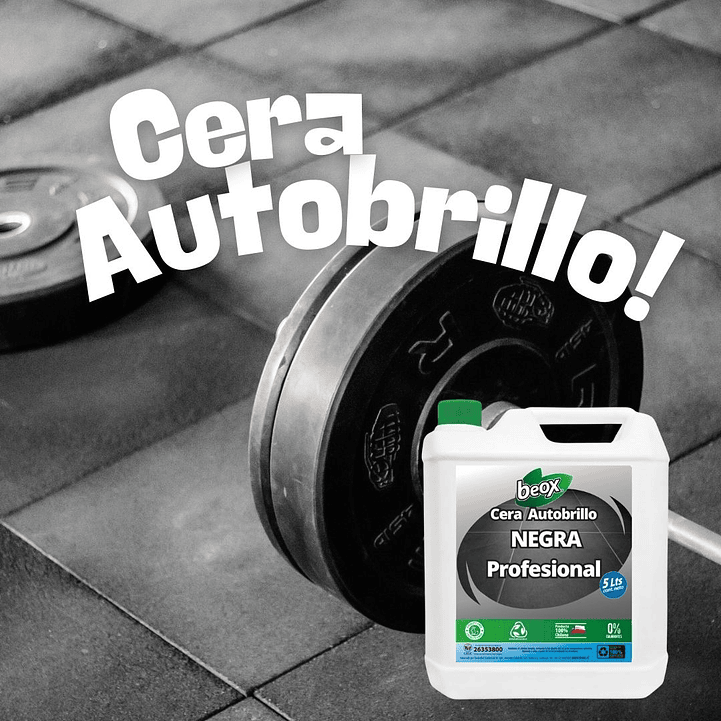 Cera Negra Profesional Beox® 5 Lts 2