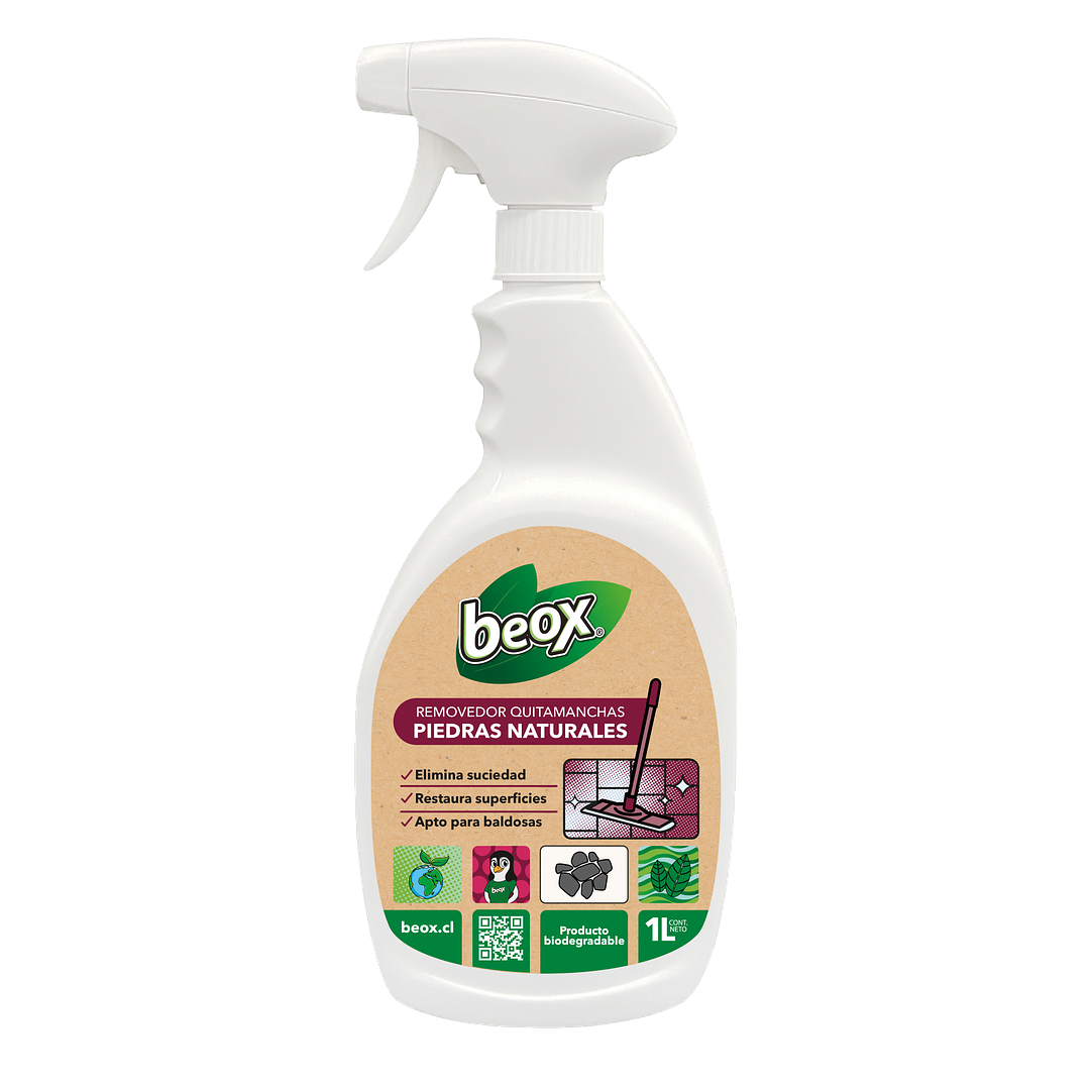 Removedor Manchas Baldosas Y Piedras Naturales Beox® 1 Lt 1