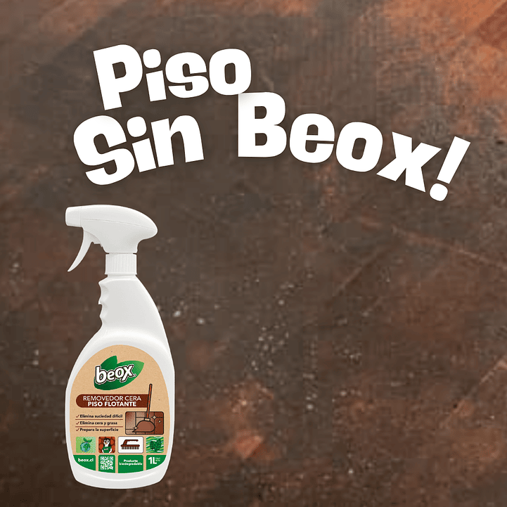 Removedor Ceras Pisos Flotante y Parquet Beox® 1 Lt 3