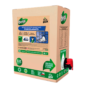 Removedor Manchas Porcelanato Y Ceramica Beox® Ecobox 5 Lts