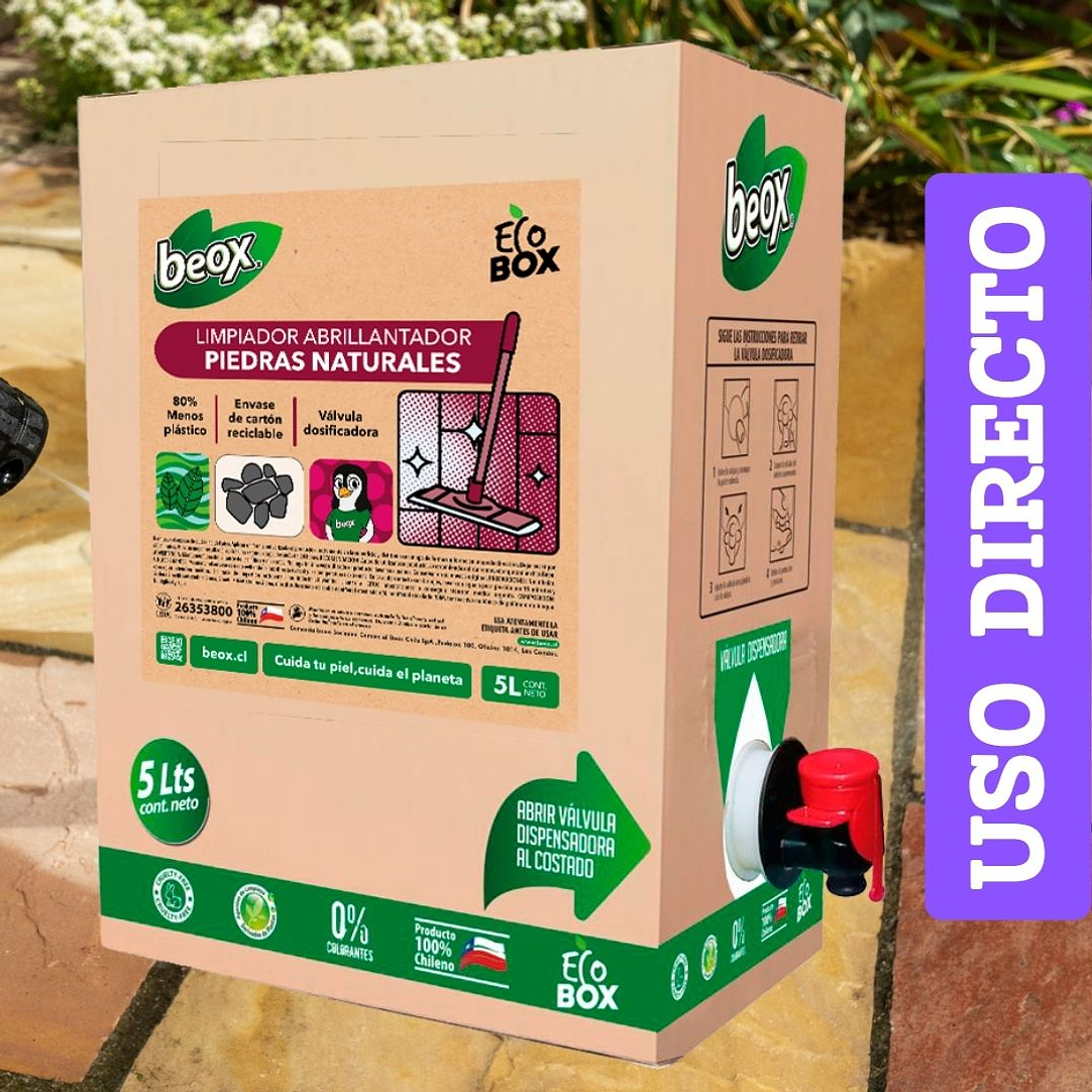 Removedor + Limpiador Piedras/Baldosas Beox® 5 Lts 4