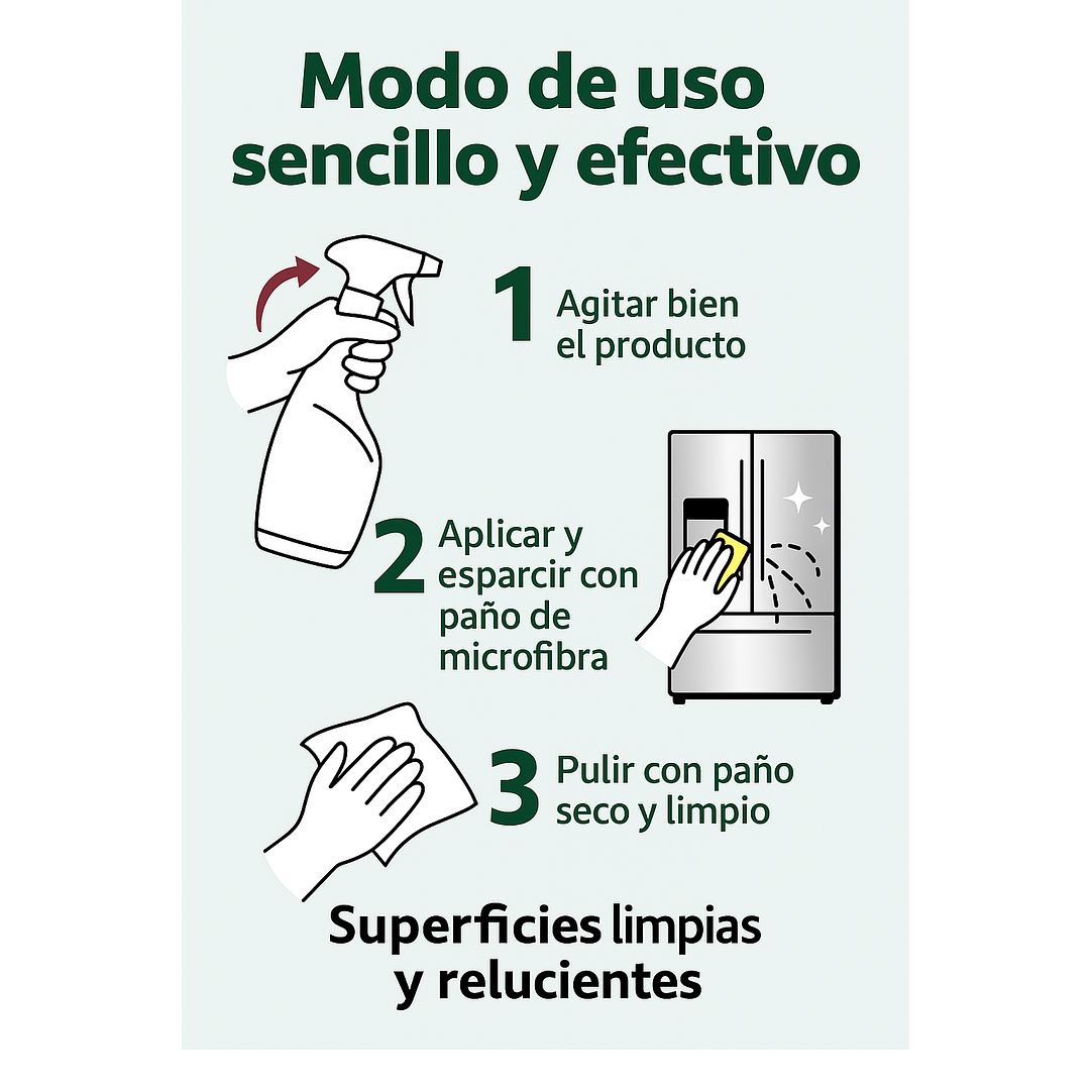 Limpiador Acero Inoxidable Beox® 500 Ml 2