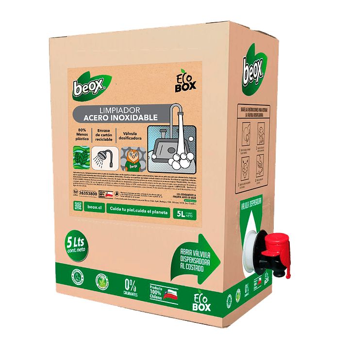 Limpiador Acero Inoxidable Beox® 5 Lts 1