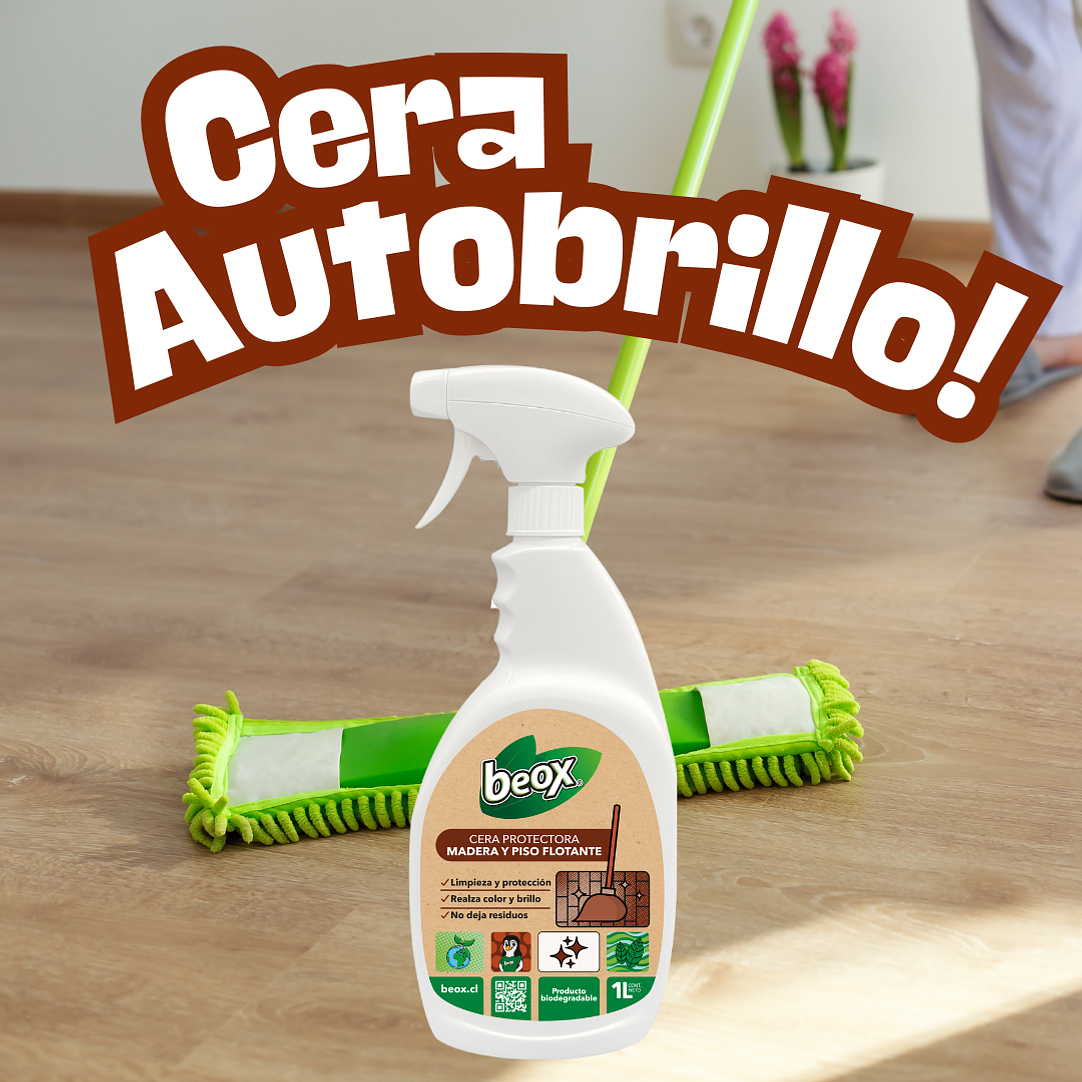 Cera para Piso Flotante y Parquet Beox® 1 Lt 3