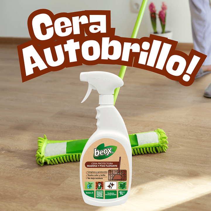 Cera para Piso Flotante y Parquet Beox® 1 Lt 3