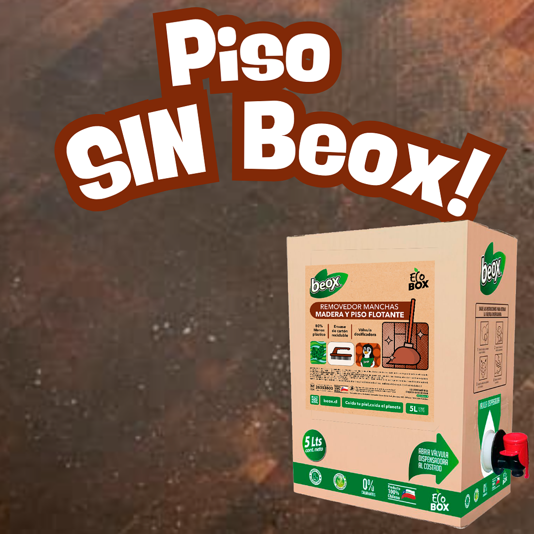 Removedor + Limpiador Piso Flotante/Laminado Beox® 5 Lts 5
