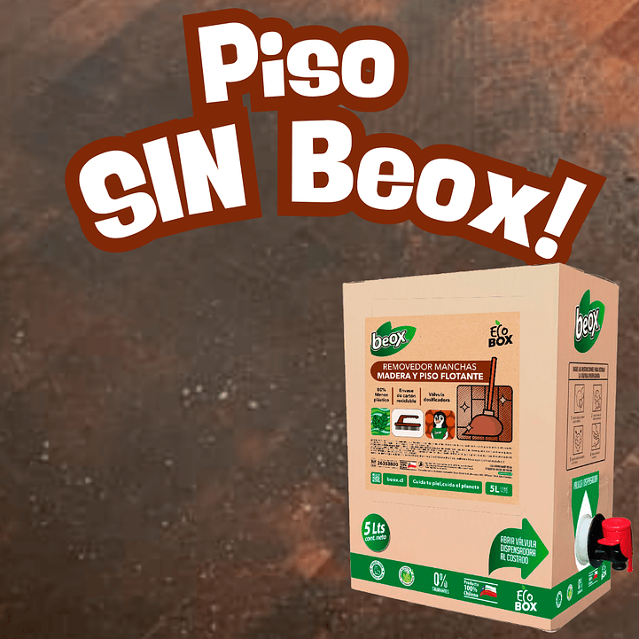Removedor + Limpiador Piso Flotante/Laminado Beox® 5 Lts 5