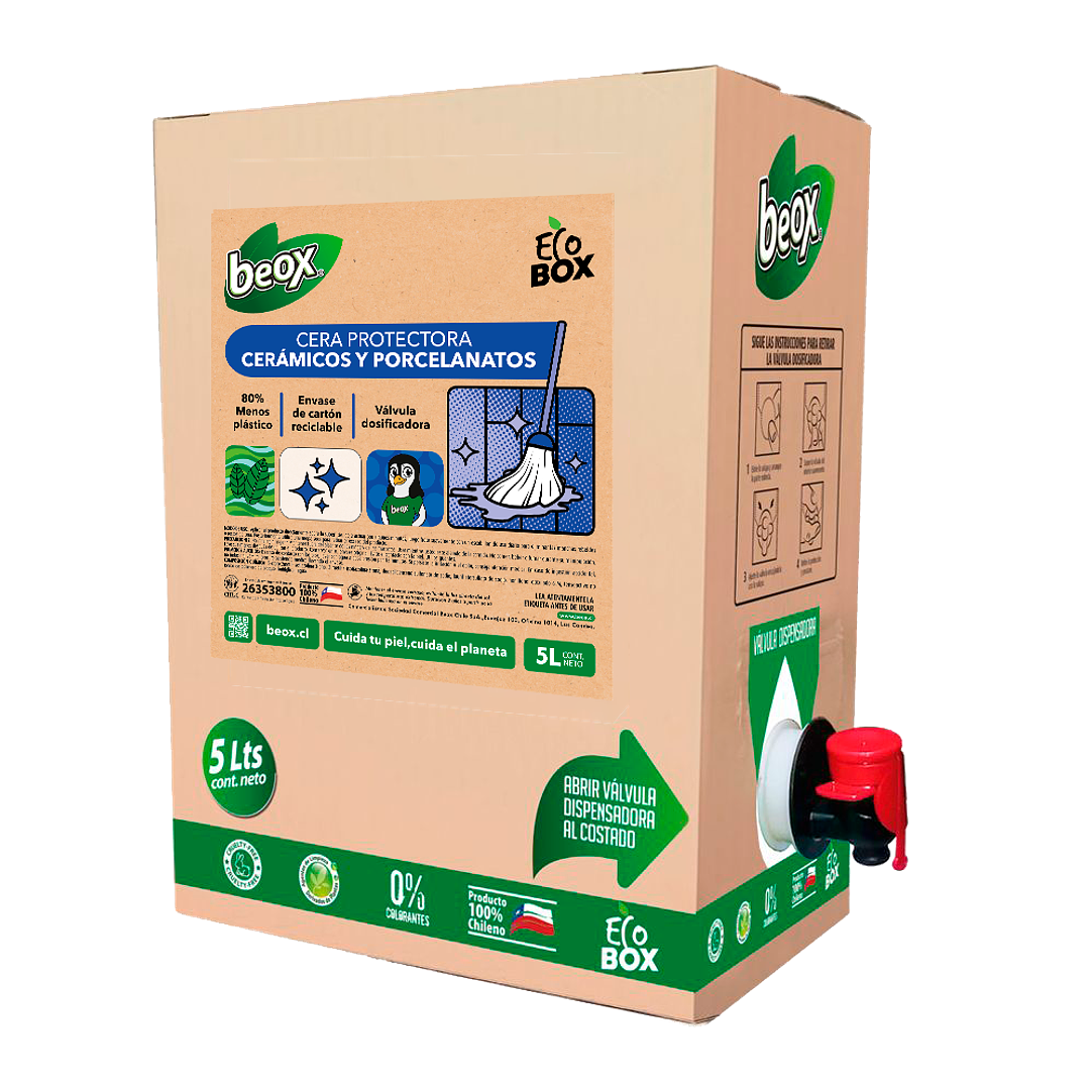 Cera Pisos Porcelanato Y Ceramicas Beox® 5 Lts 1
