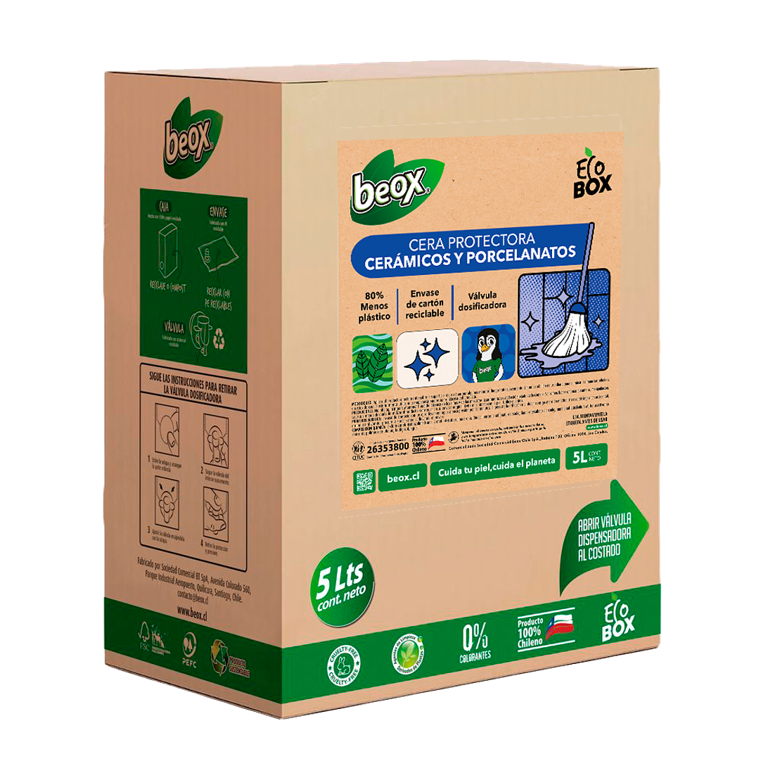 Cera Pisos Porcelanato Y Ceramicas Beox® 5 Lts 2