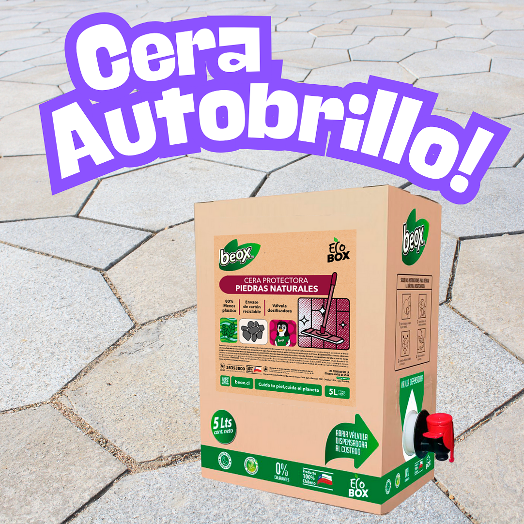 Cera Pisos Baldosas y Piedras Naturales Beox® 5 Lts 2