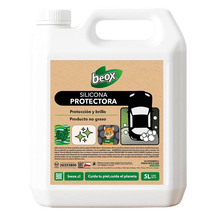 Pack Silicona + Renovador Beox® 5 Lts 2