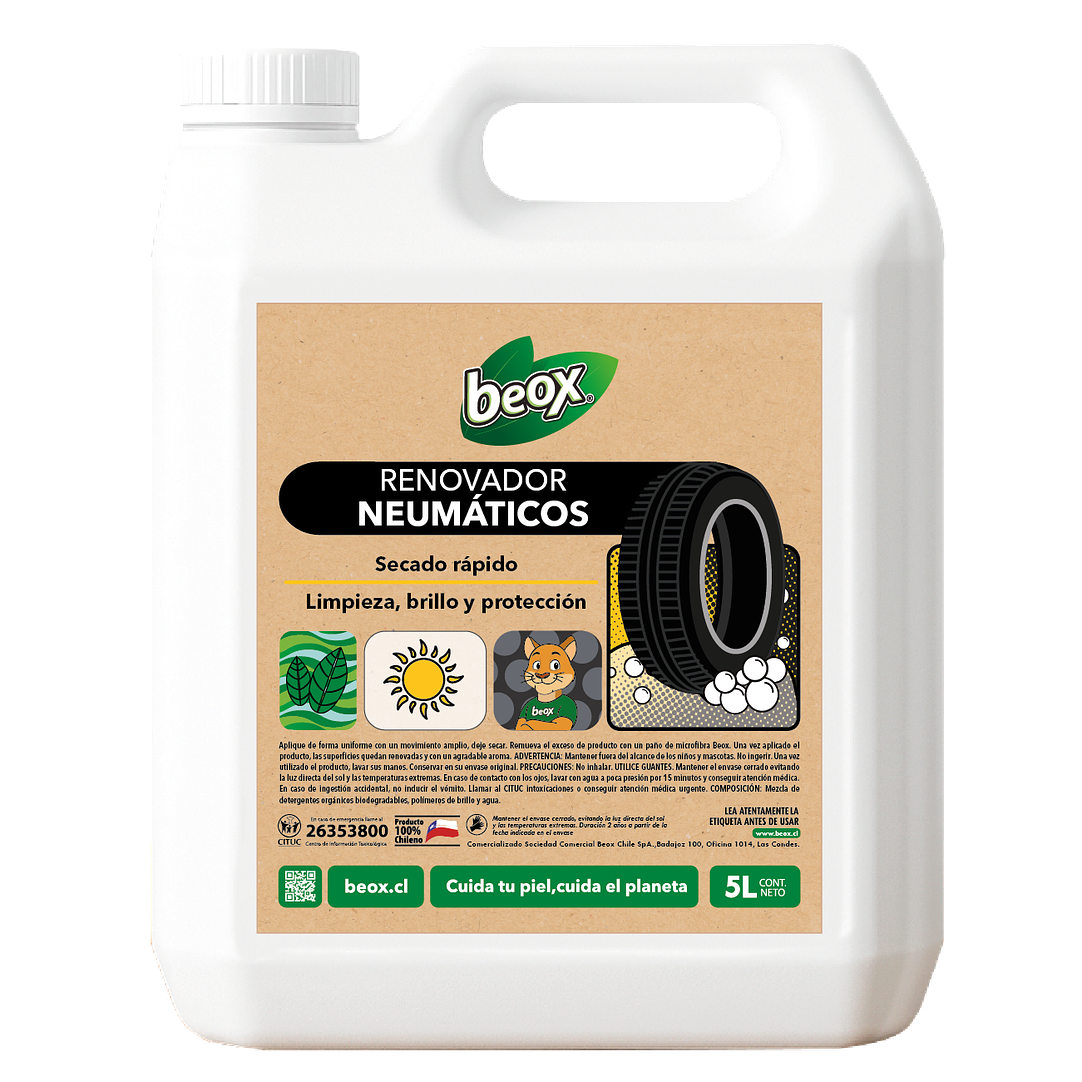 Pack Silicona + Renovador Beox® 5 Lts 3