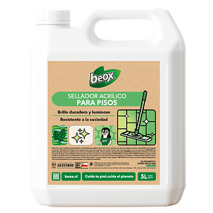 Sellador Acrilico Para Pisos Beox® 5 Lts