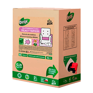 Removedor Manchas Telas Y Tapices Beox® Ecobox 5 Lts