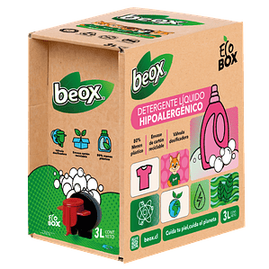 Detergente Hipoalergenico Beox® Ecobox 3 Lts
