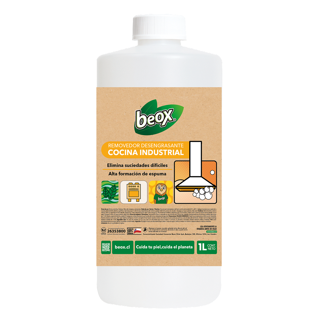 Removedor Desengrasante para Cocina Industrial Beox® 1 Lt 1
