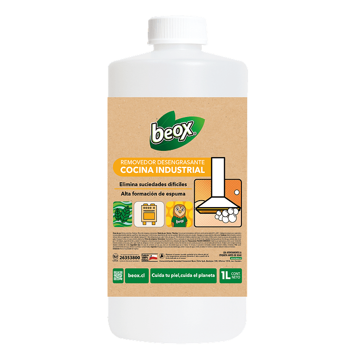 Removedor Desengrasante para Cocina Industrial Beox® 1 Lt 1