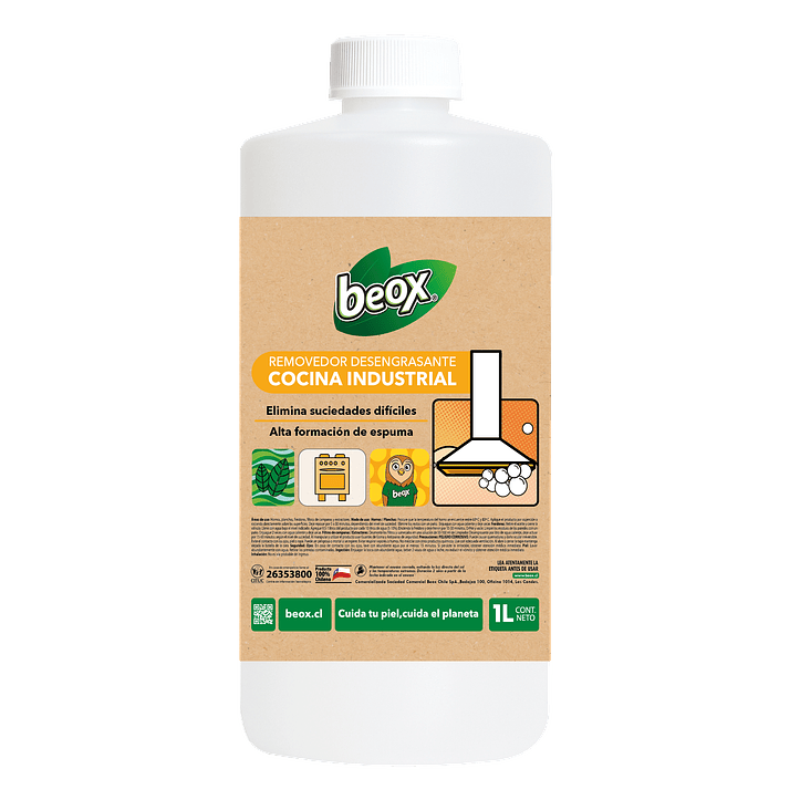 Removedor Desengrasante Cocina Industrial Beox® 1 Lt 1