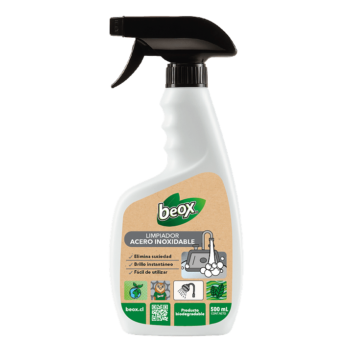 Limpiador Acero Inoxidable Beox® 500 Ml 1