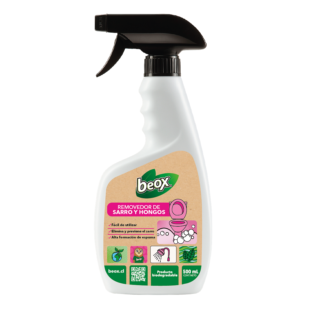 Removedor Sarro & Hongos Baños Beox® 500 Ml 1