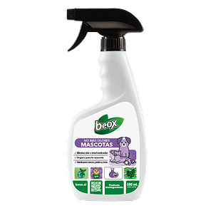 Elimina Destructor Olores Mascotas Beox® 500 Ml