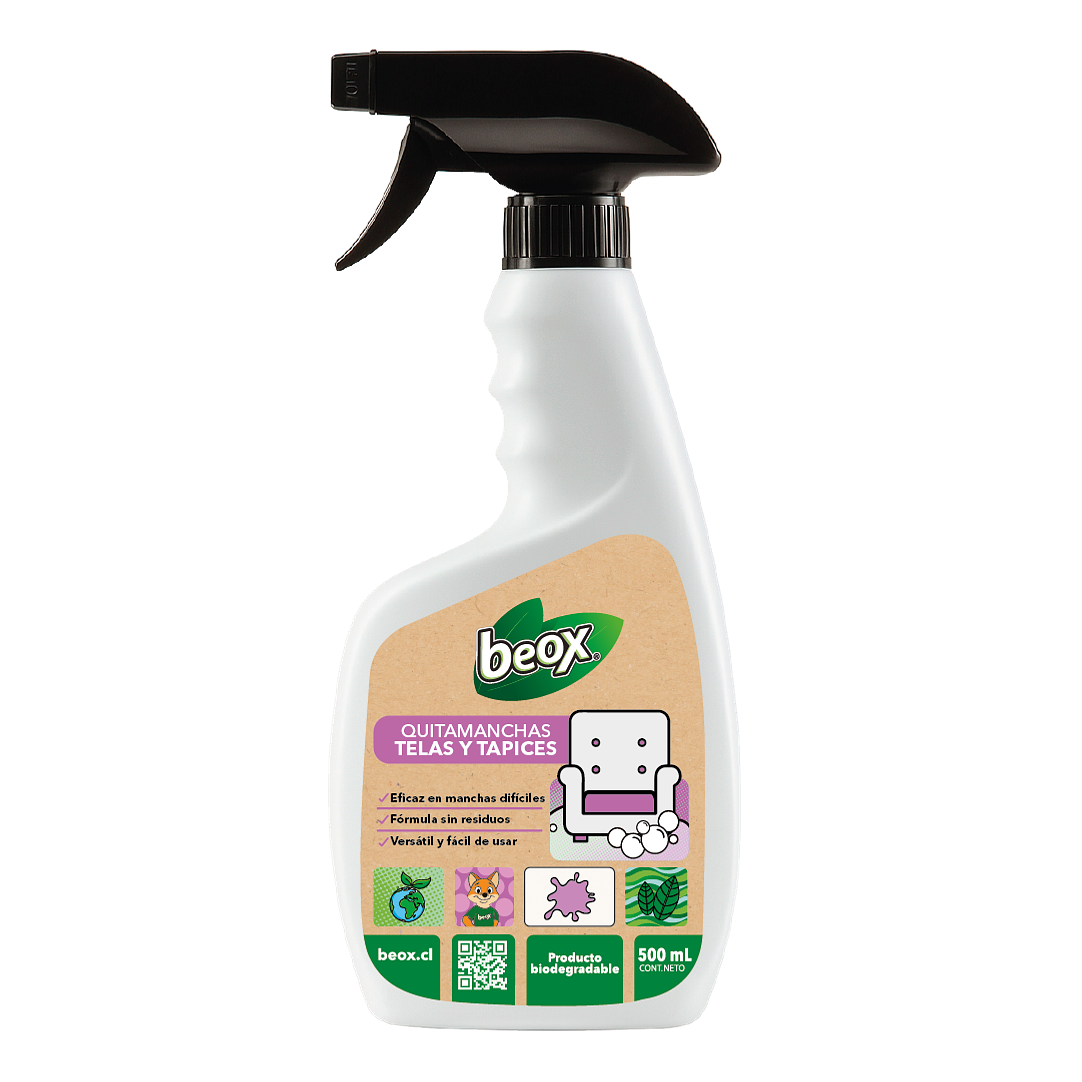 Removedor Manchas Telas Y Tapices Beox® 500 Ml 1