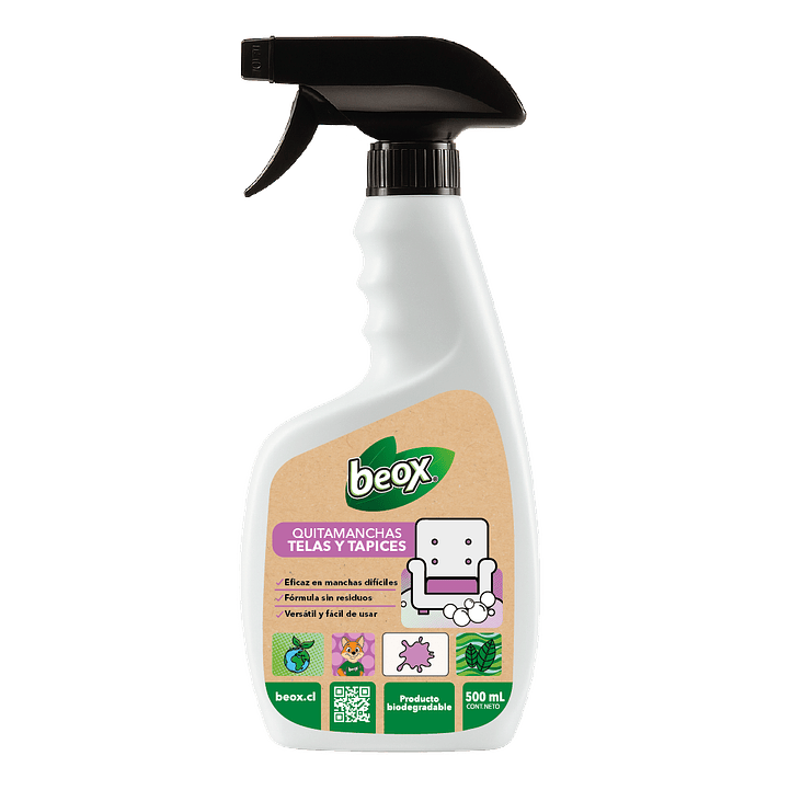 Removedor Manchas Telas Y Tapices Beox® 500 Ml 1