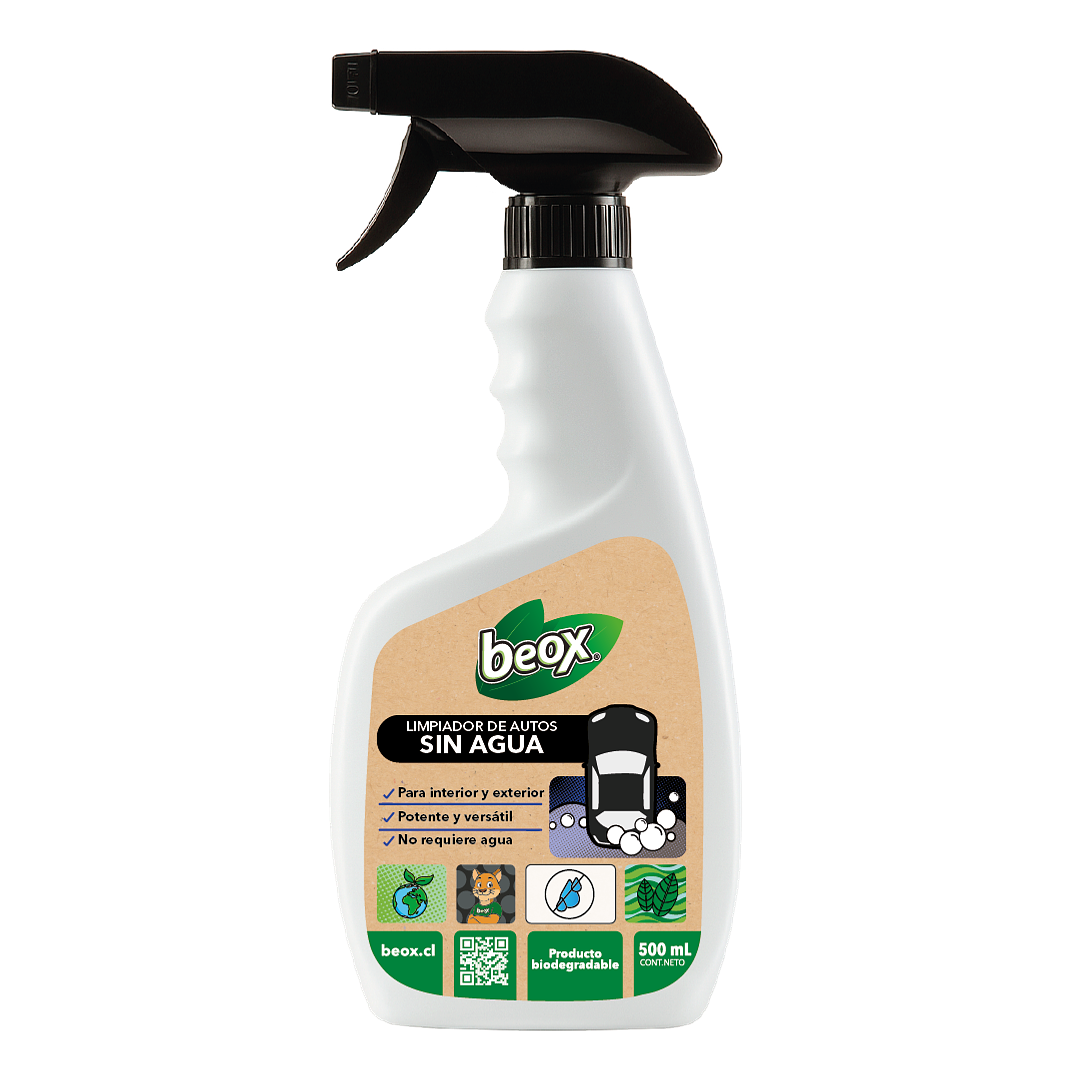 Limpiador De Autos Sin Agua Beox® 500 Ml 1