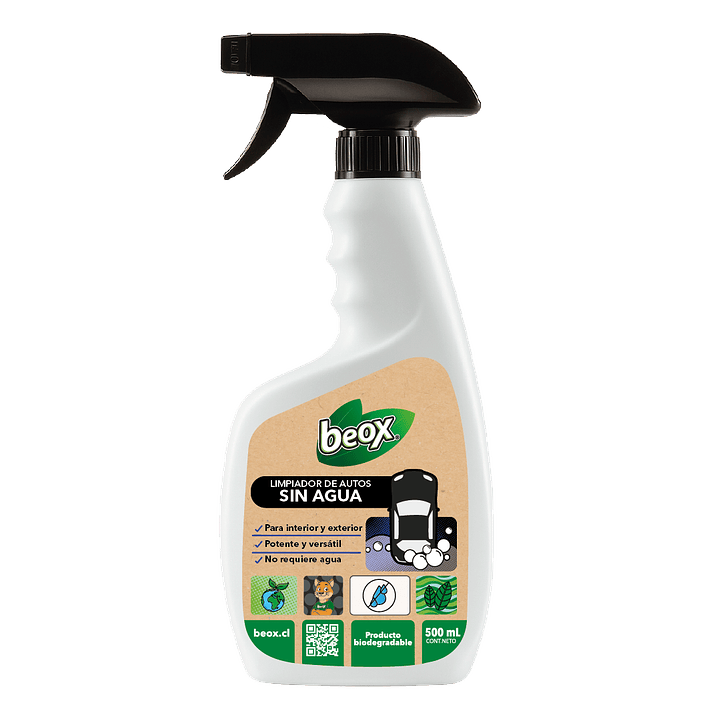 Limpiador De Autos Sin Agua Beox® 500 Ml 1
