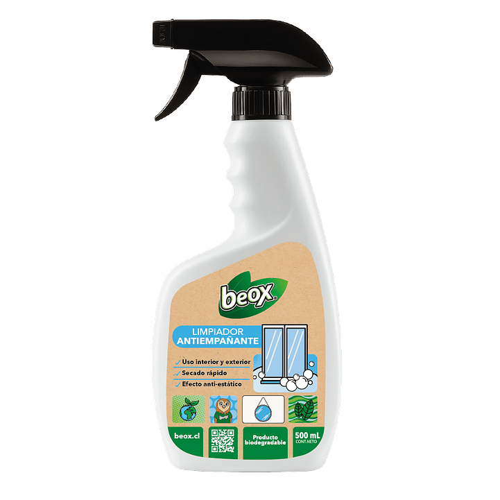 Limpiador Antiempañante Vidrios Beox® 500 Ml 1