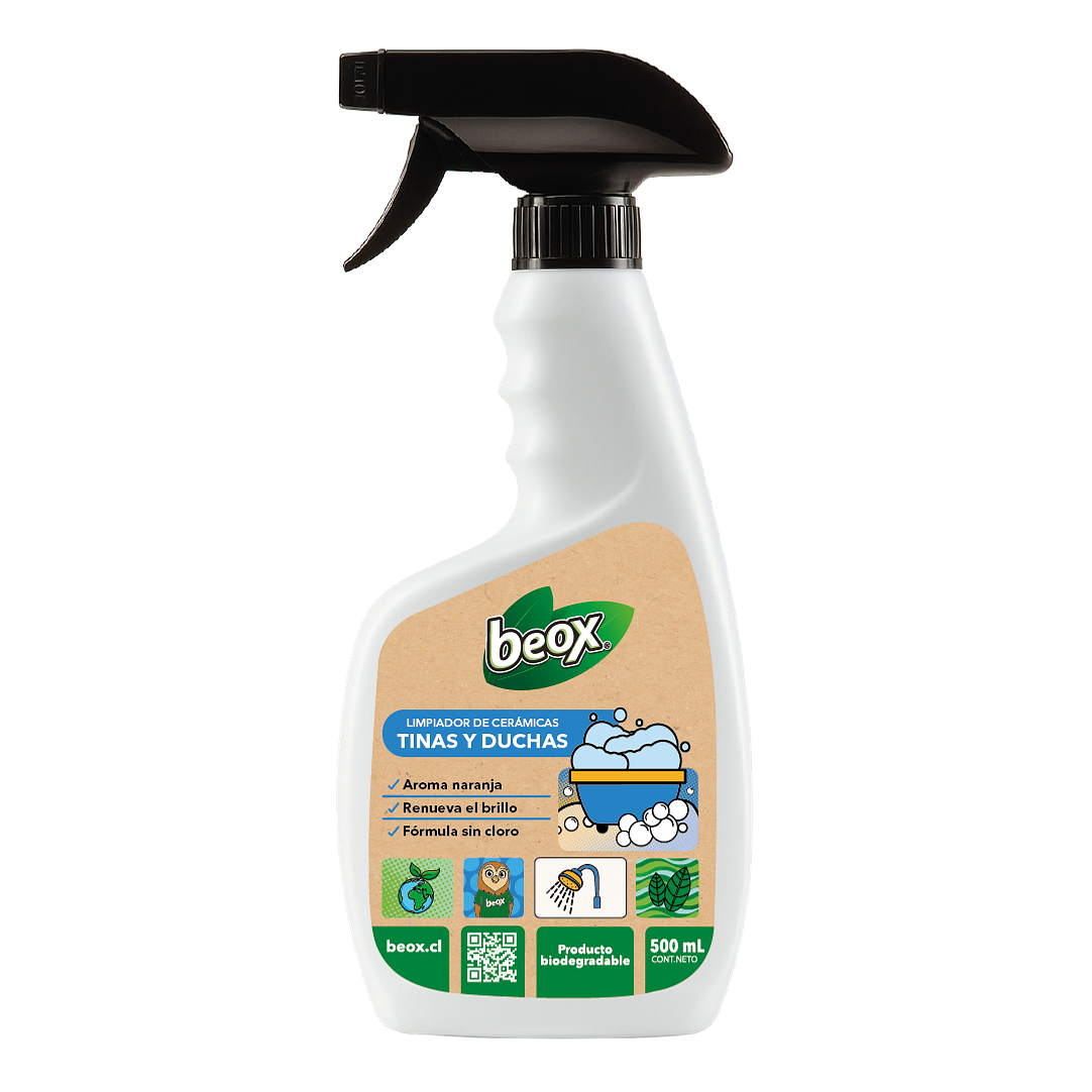 Limpiador Cerámicas Tinas Y Duchas Beox® 500 Ml 1