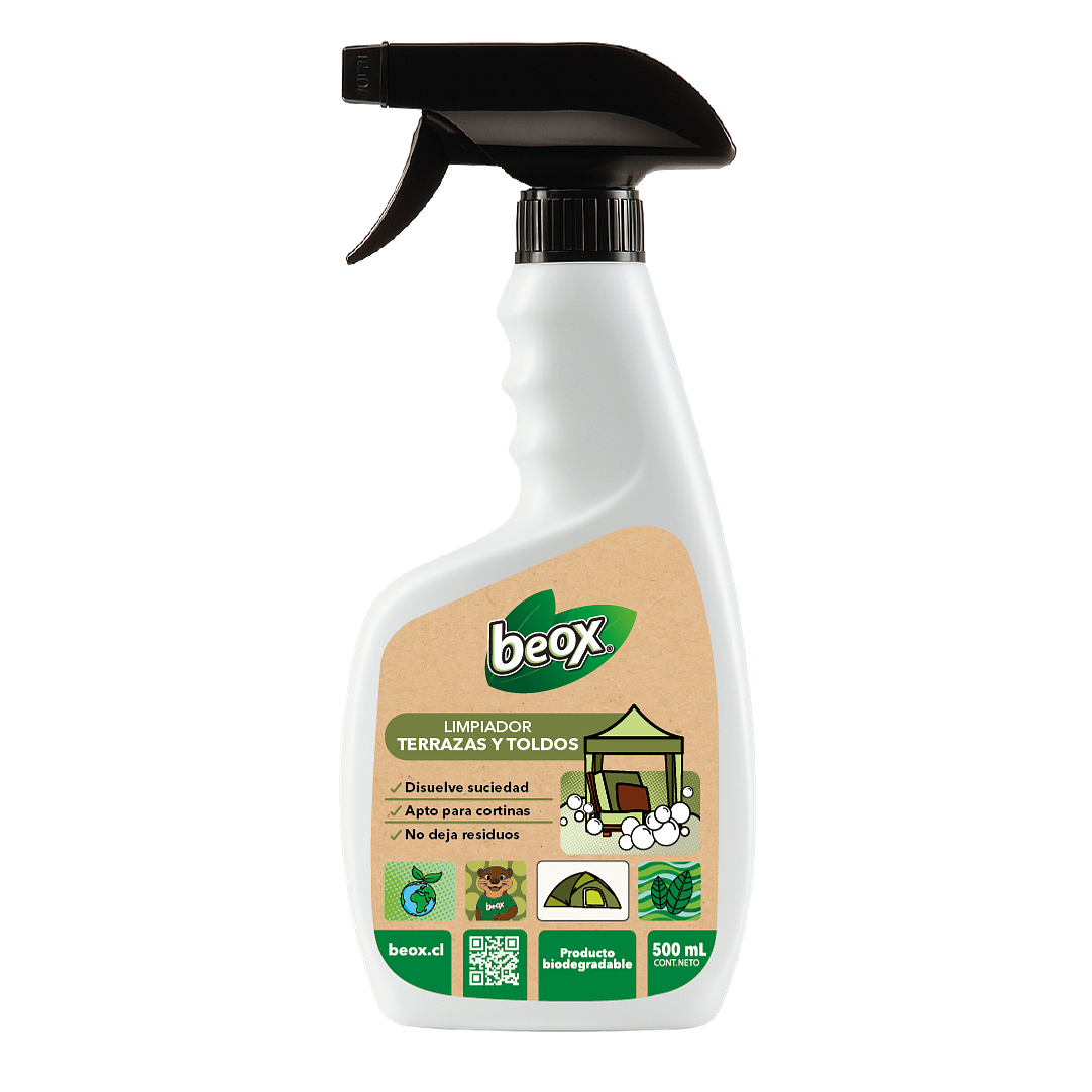 Limpiador Toldos Y Carpas Terrazas Beox® 500 Ml 1
