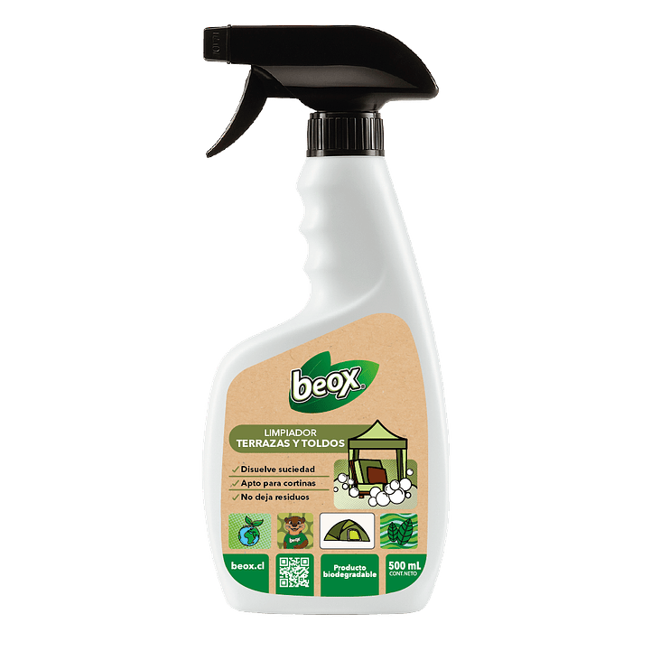 Limpiador Toldos Y Carpas Terrazas Beox® 500 Ml 1