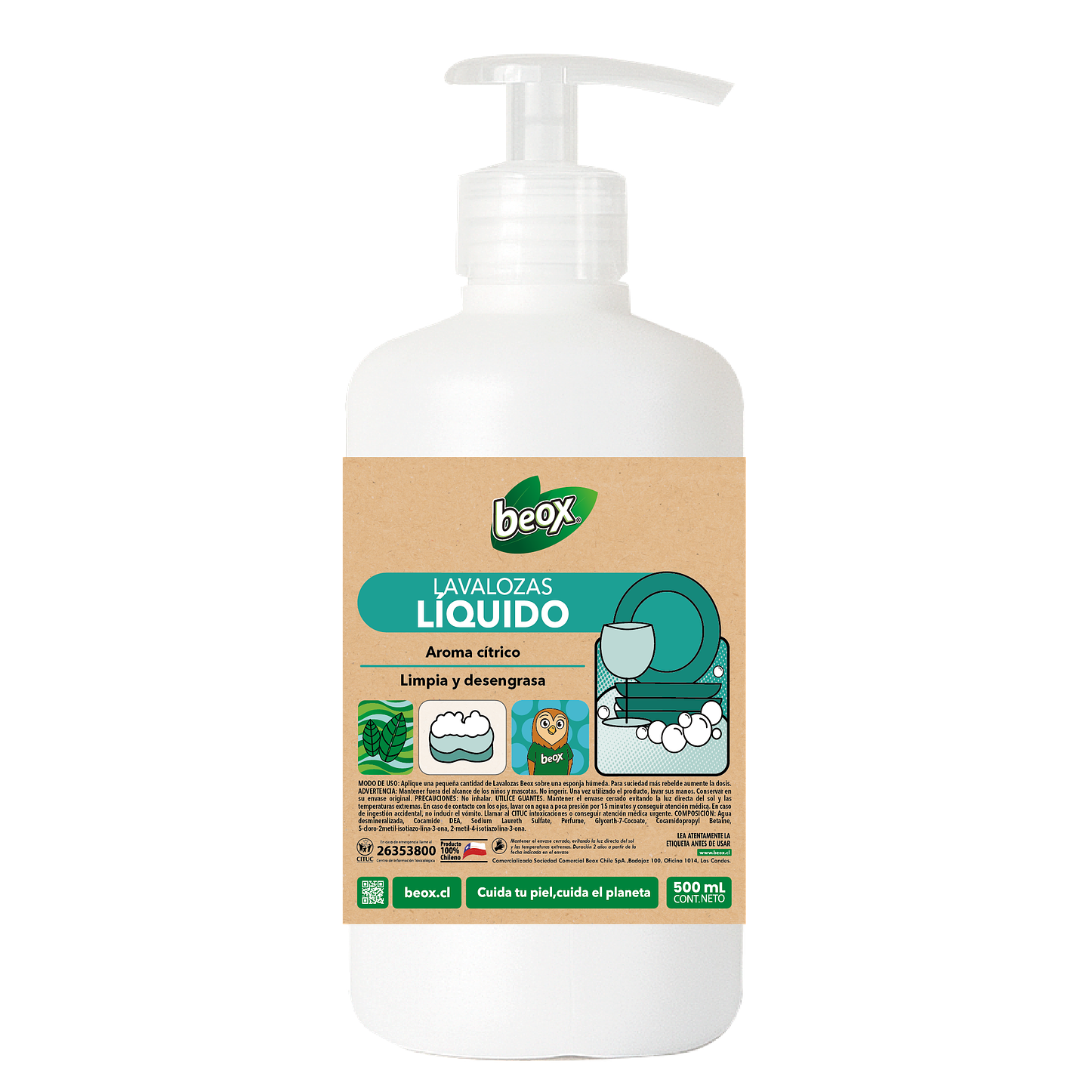 Lavalozas Ecologico Beox® 500 Ml 1