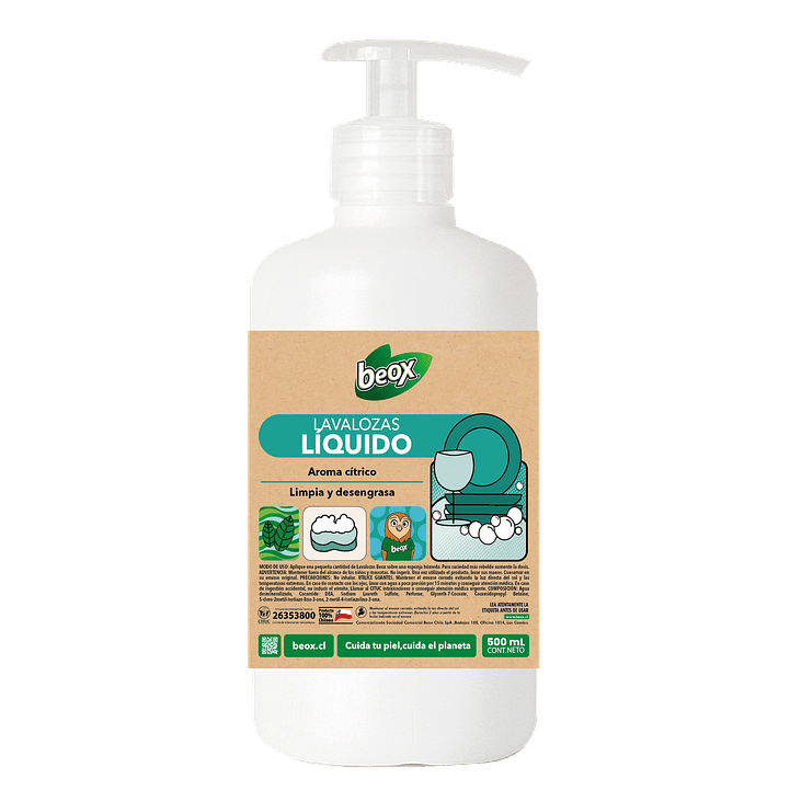 Lavalozas Ecologico Beox® 500 Ml 1