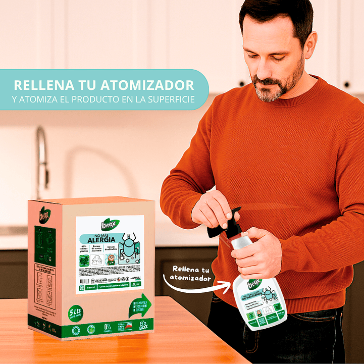 Neutralizador No Mas  Alergia Beox® Ecobox 5 Lts 4
